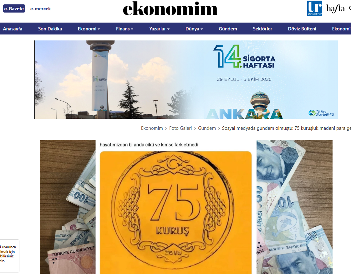 Bazı kullanıcılar bir zamanlar 75 kuruşun var olduğundan son derece eminken, bazıları da bu parayı hatırlayamamanın şaşkınlığını paylaştı.