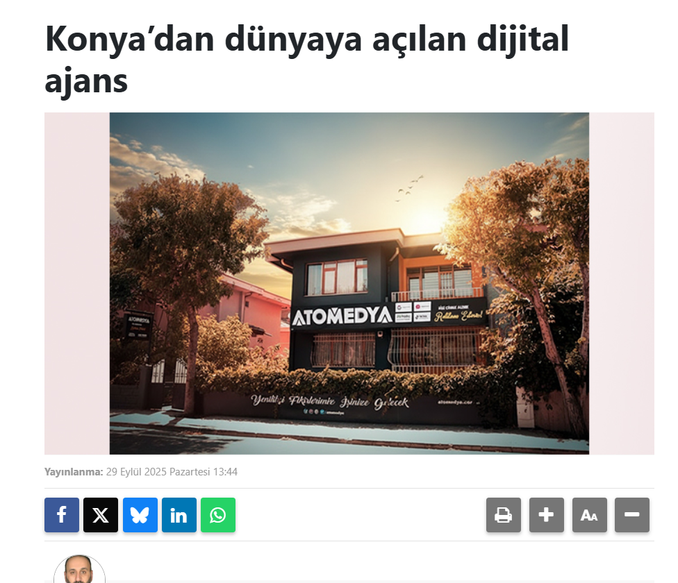 Konya'dan dünyaya açılan dijital ajans