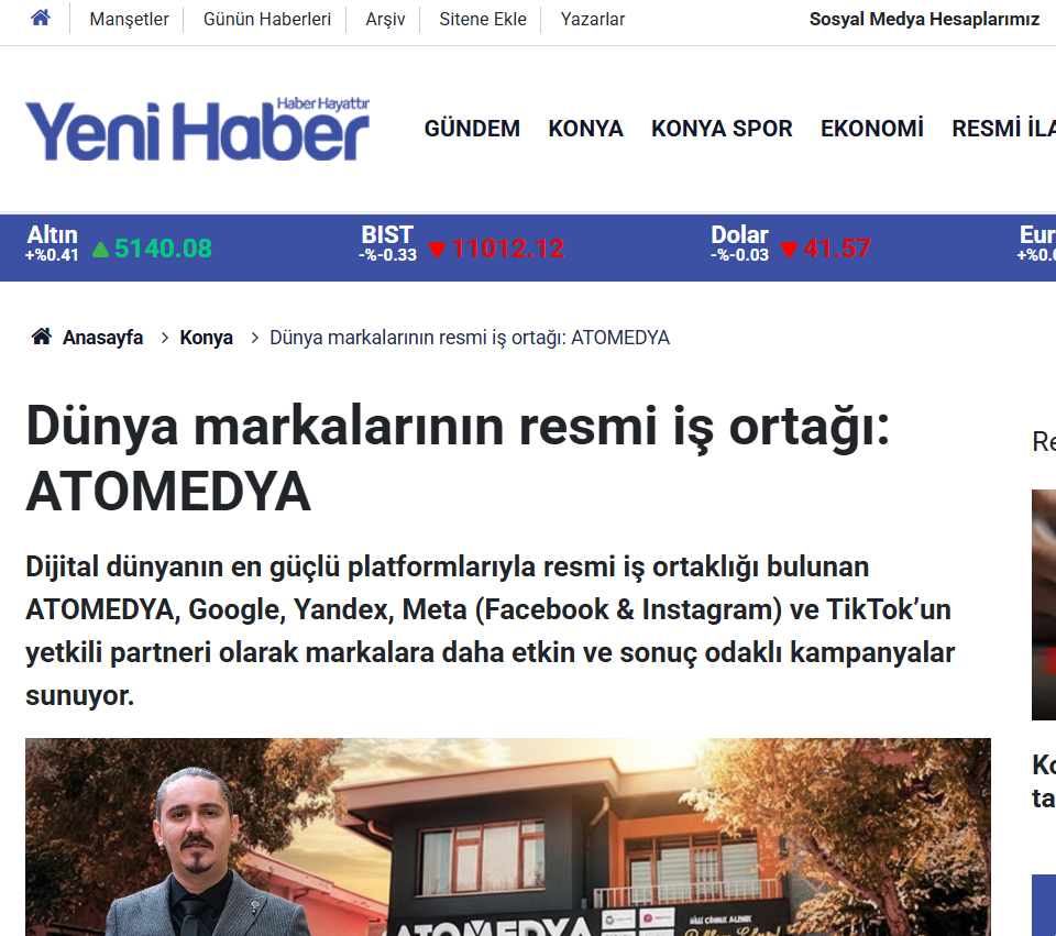 Dünya markalarının resmi iş ortağı: Atomedya Reklam Ajansı