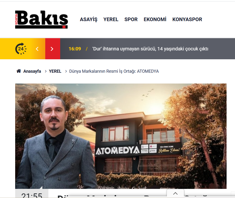 Dünya Markalarının Resmi İş Ortağı: ATOMEDYA