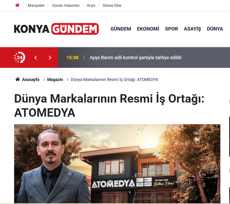 Dünya Markalarının Resmi İş Ortağı: ATOMEDYA Reklam Ajansı